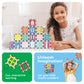 PicassoTiles 40pcs Magnetic Tiles Clip-in Window and Door Expansion Set, Magnetic Block Add-ons, Magnet Building Construction Toys, STEM Education
