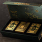 theory11 Lord of the Rings Playing Card Box Set - 4 Decks with Standard & Gold Foil Editions, Middle Earth Map Box, Movie Theme Poker Cards for Magic
