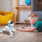 Lexibook Power Puppy® Jr - My Little Robot Dog - Robot Dog with Sounds, Music, Light Effects - Barks and Walks Like a Real Dog, Toy for Boys and Girls