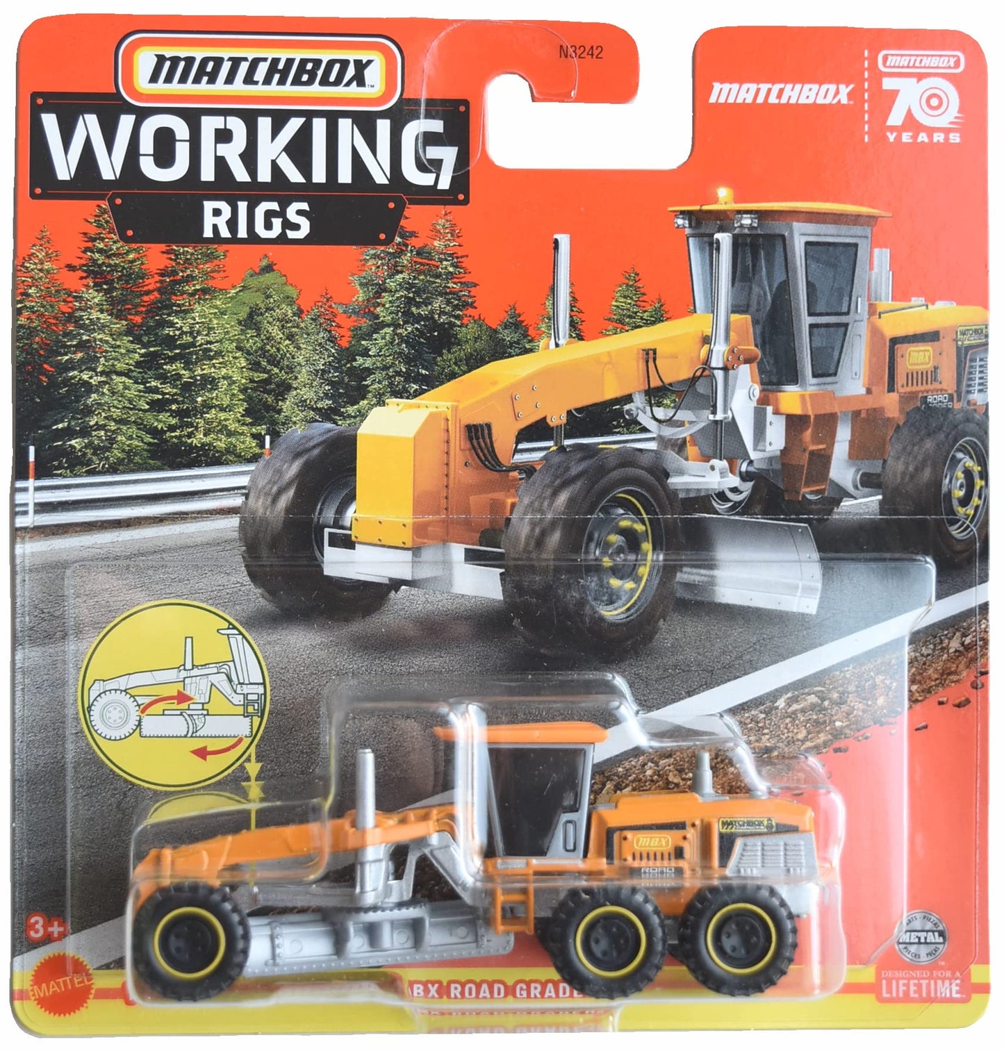Matchbox Road Grader, Working Rigs 13/16