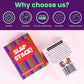 Slap Stack - Party Card Game for Adults, Fast-Paced Drinking Card Game, 3-8 Players, Perfect for Game Nights, Birthdays & Bachelor Parties
