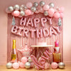 pink birthday decorations for women ?happy birthday party decorations for girls?pink Fringe Curtain?happy birthday banner?happy birthday