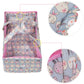 Rakki Dolli Doll Carry Cot Set, Soft 3PC Set Includes Cot, Mattress and Pillow, Blue Rabbit Doll Bassinet, Fits for 14-16 Inch American Girl Dolls
