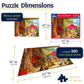 White Mountain Puzzles Barnyard Buddies - 500 Piece Jigsaw Puzzle