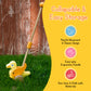 Wooden Duck Push Toy by Jack Rabbit Creations- Classic Toddler Push Toy for Early Walking, Balance and Motor Skills Development- Collapsible