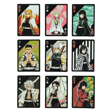 JUST FUNKY Demon Slayer Kimetsu No Yaiba Playing Cards Poker Deck 52 Cards
