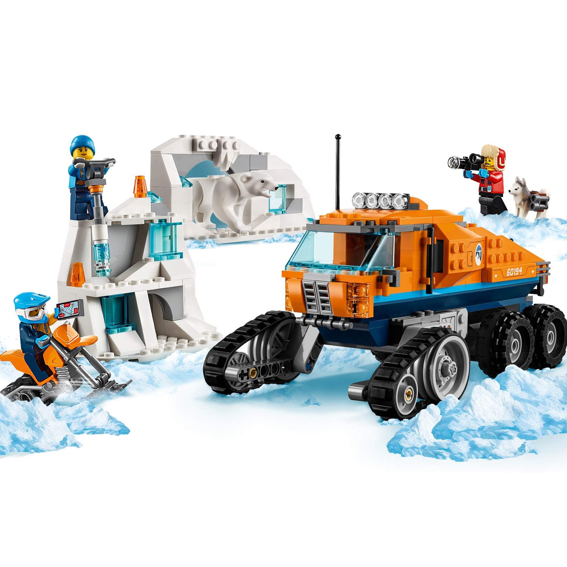 LEGO City Arctic Scout Truck 60194 Building Kit (322 Pieces)