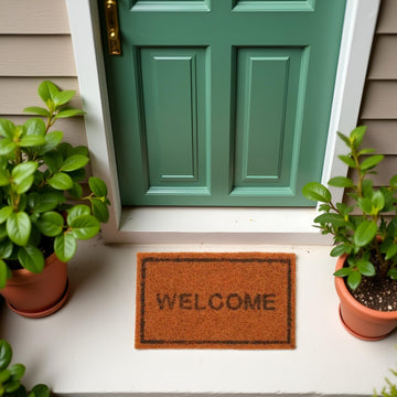 1Pc Brown 1/12 Miniature Welcome Mats Carpets Doormat Dollhouse Decoration Accessories, Vintage Mini Welcome Floor Mat Pad Floor Rug Cover Blankets