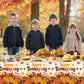 3 Pcs Happy Thanksgiving Tablecloths - Disposable Rectangle Fall Tablecloth, Plastic Pumpkin Table Cloth Maple Leaves Table Cover for Autumn