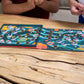Stephen Joseph Magnetic Racing Game for Kids, Space 2-4 Player Game