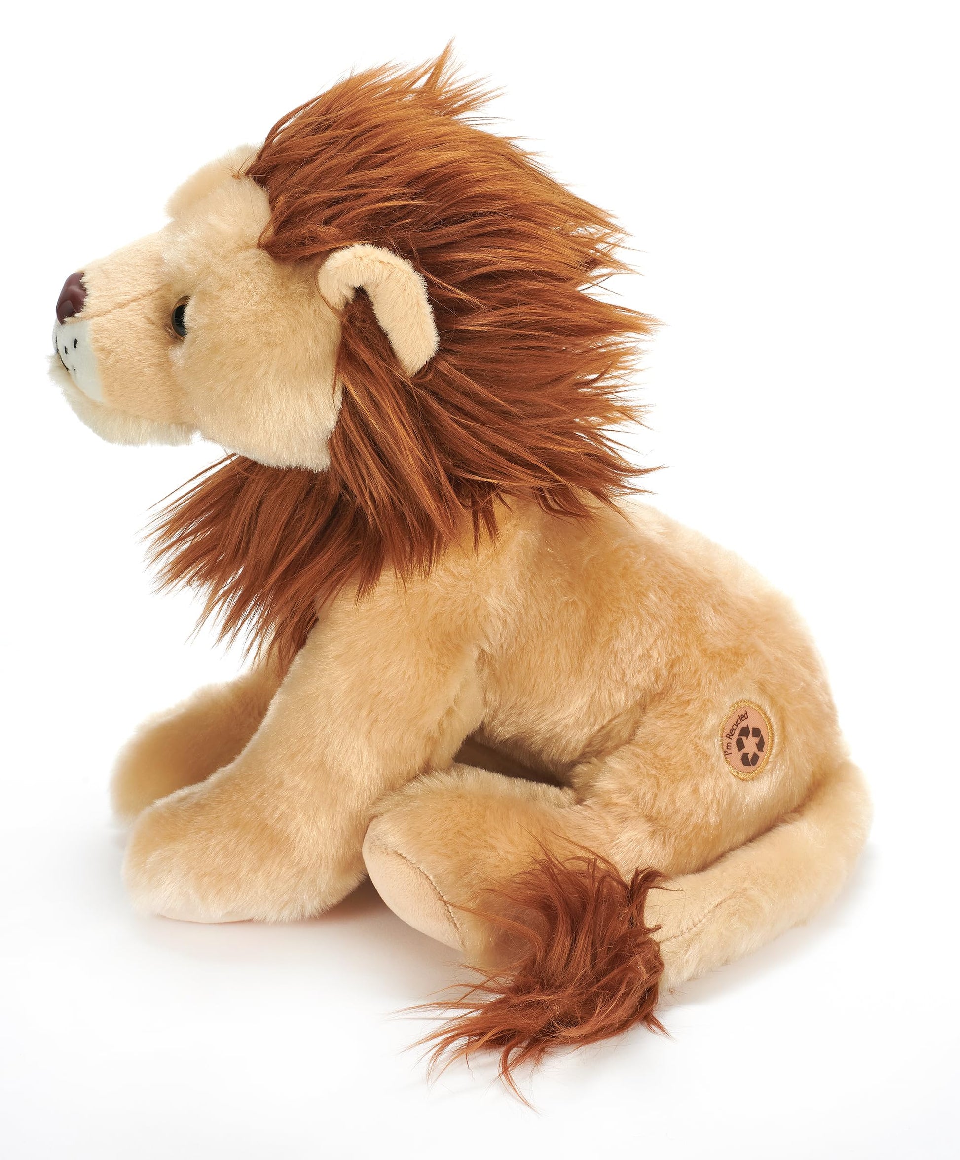 The Petting Zoo Lion Stuffed Animal, Gifts for Kids, Wild Onez Zoo Animals, Lion Plush Toy 12 inches