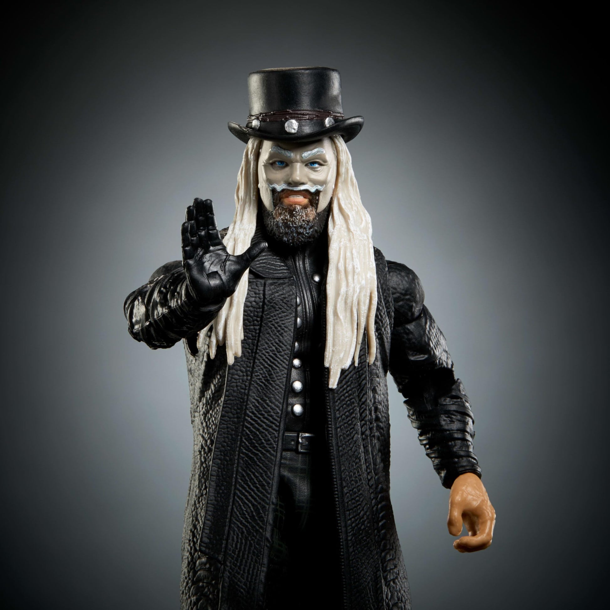 Mattel WWE Ultimate Edition Action Figure & Accessories Set, Uncle Howdy 6-inch Collectible with Swappable Heads & Hands, 30 Articulation Points