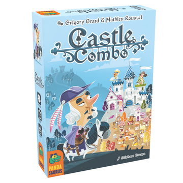 Pandasaurus Games Castle Combo Card Game - Maximize Combos in This Card Placement Strategy Game, Quick Competitive Family Fun for Kids & Adults, Ages