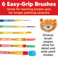 Faber-Castell Young Artist Learn to Paint Set - Washable Paint Set for Kids