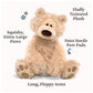 GUND Philbin 12-Inch Classic Beige Teddy Bear Plush Toy for Ages 0+