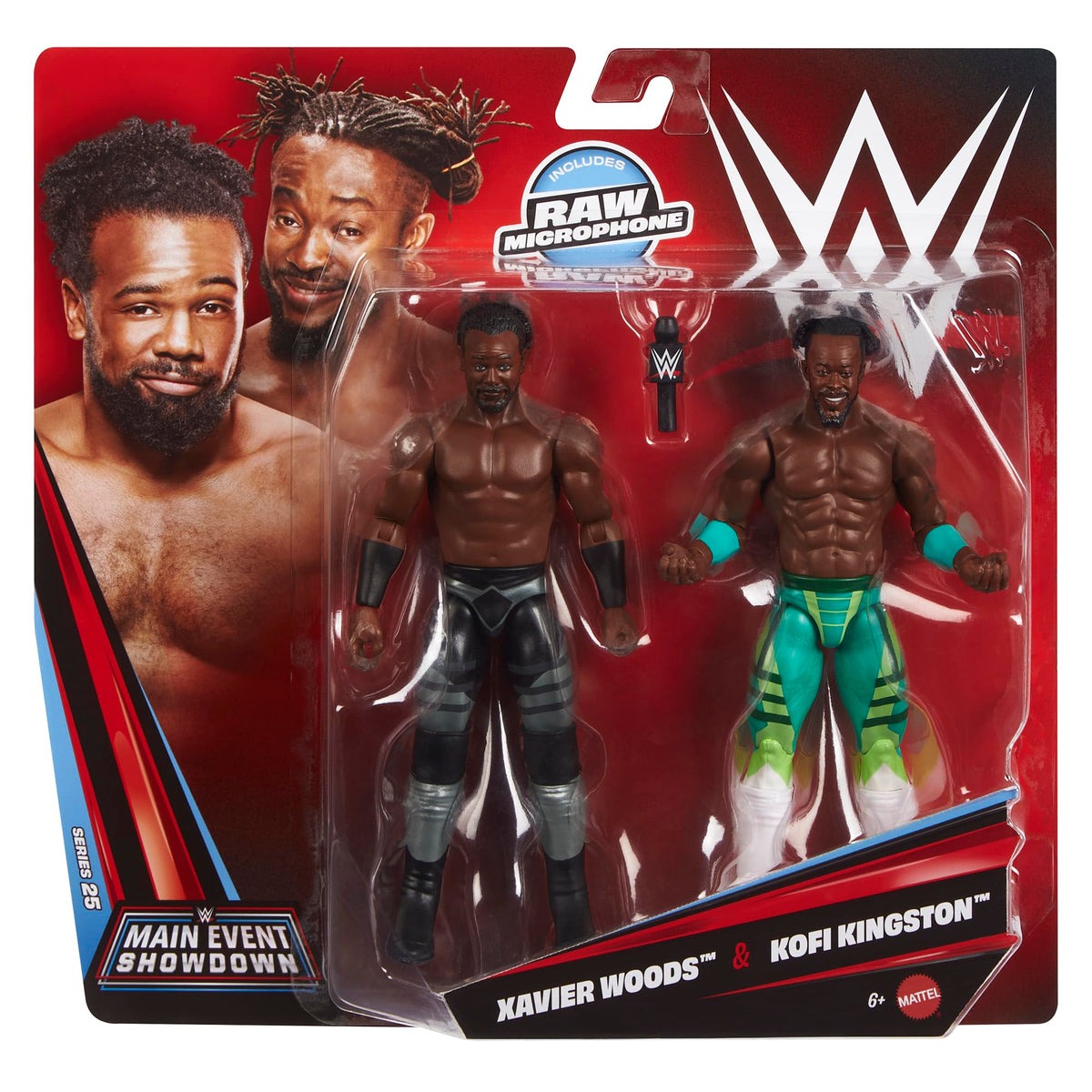 New Day (Xavier Woods & Kofi Kingston) - WWE Main Event 2-Packs 25