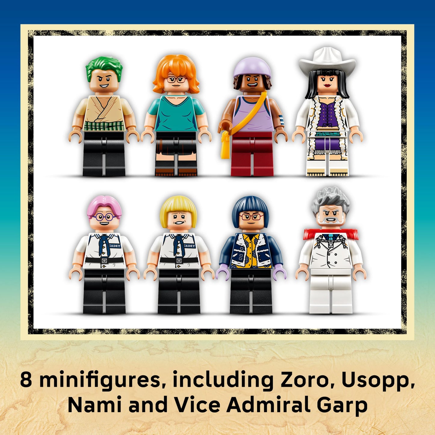 LEGO ONE PIECE Garp's Marine Battleship 75646