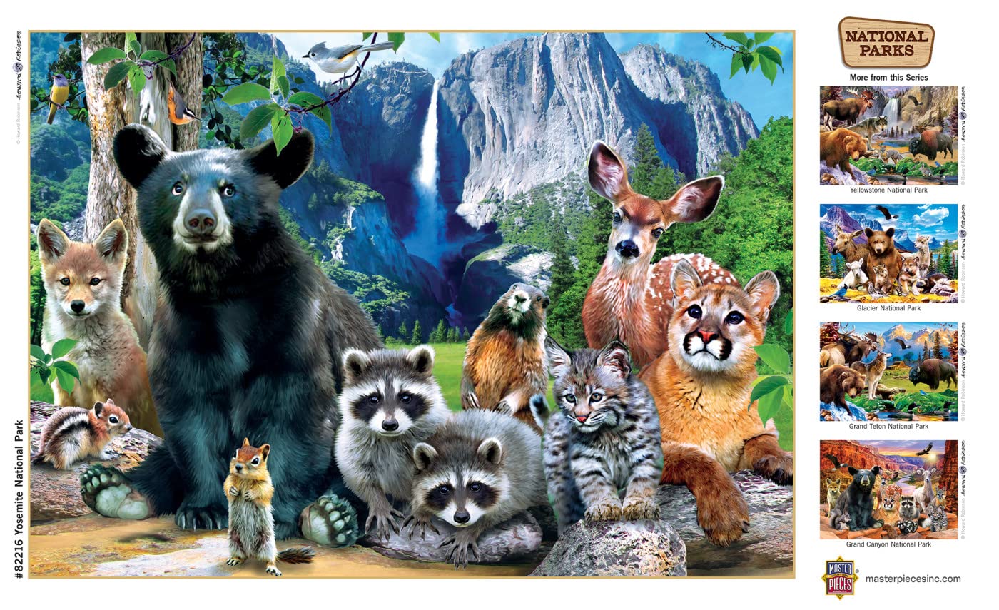 Masterpieces Yosemite National Park Jigsaw Puzzle - 500 Pieces, Nature Theme - Age 14+