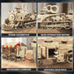 Fuiltee 3D Wooden Puzzles for Adults, DIY Mechanical Train Model Kit, Movable Model Train, Removable Carriages, Unique Gift for 14+ Teens and Adults