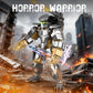 HIGH GODO Alien Mech Xenomorph Warrior Building Sets for Adult, Horror Action Figure Toy with Spears, Gifts for Adults Aged 14+ for Birthdays