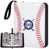 PORANDIA Baseball Card Binder 440 Pockets, Trading Card Album with Sleeves, Sports Card Binder with Card Display Design, Baseball Card Holder Album