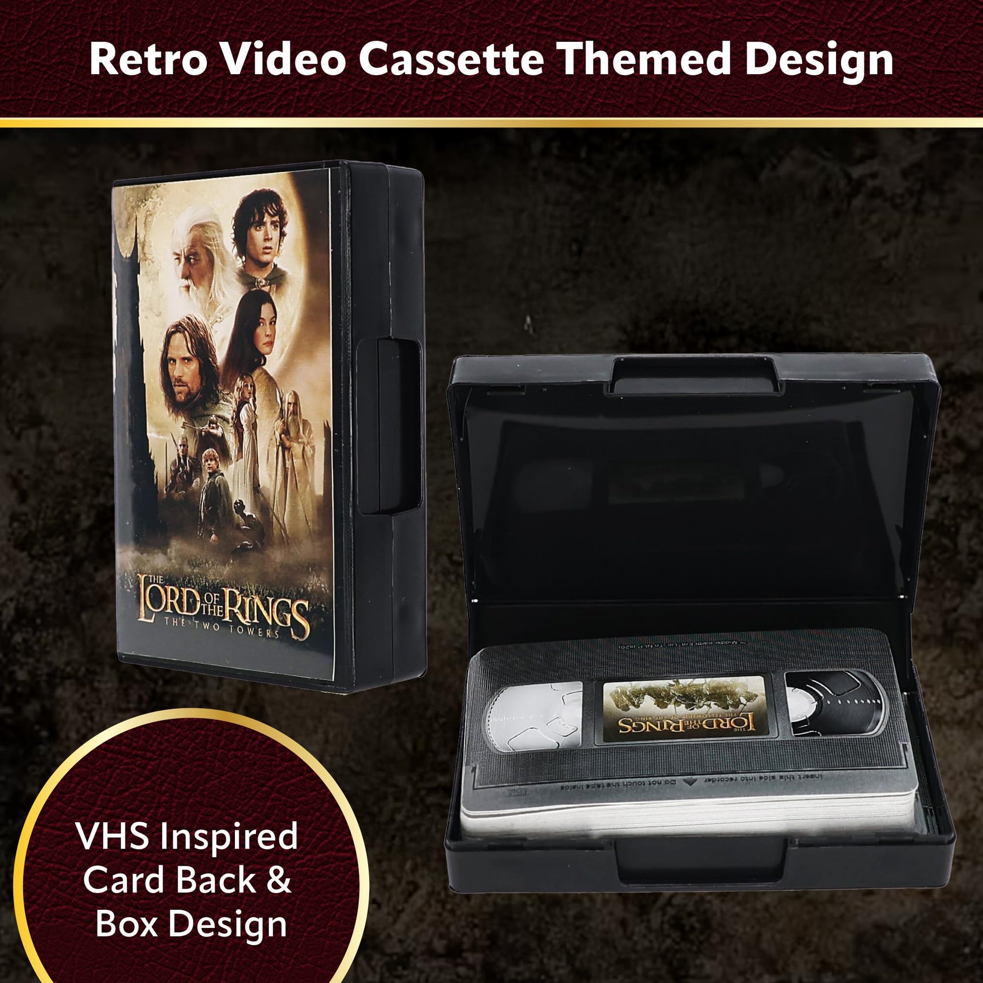 AQUARIUS Lord of the Rings Playing Cards 25th Anniversary Edition Set - 3 Premium Themed Novelty Decks with Unique Movie Designs - Collectible