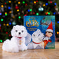 The Elf on the Shelf Boy and Arctic Fox Value Pack- Elf Blue Eyed Boy and Adoptable Pet - Each Includes Official Story Books and Accessories- Start