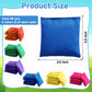IJRPLM 48 Pcs Bean Bags, Nylon Cornhole Bean Bags, 2.5” x 2.5”, Colorful
