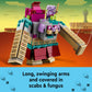 LEGO Minecraft Legends The Devourer Showdown Adventure Set, Minecraft Toy Featuring Popular Characters and Minecraft Action Figures, Gaming Gift Idea