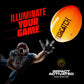 FlashCatch Light Up Football - Glow in the Dark Ball - NO 6 - Boys Gifts