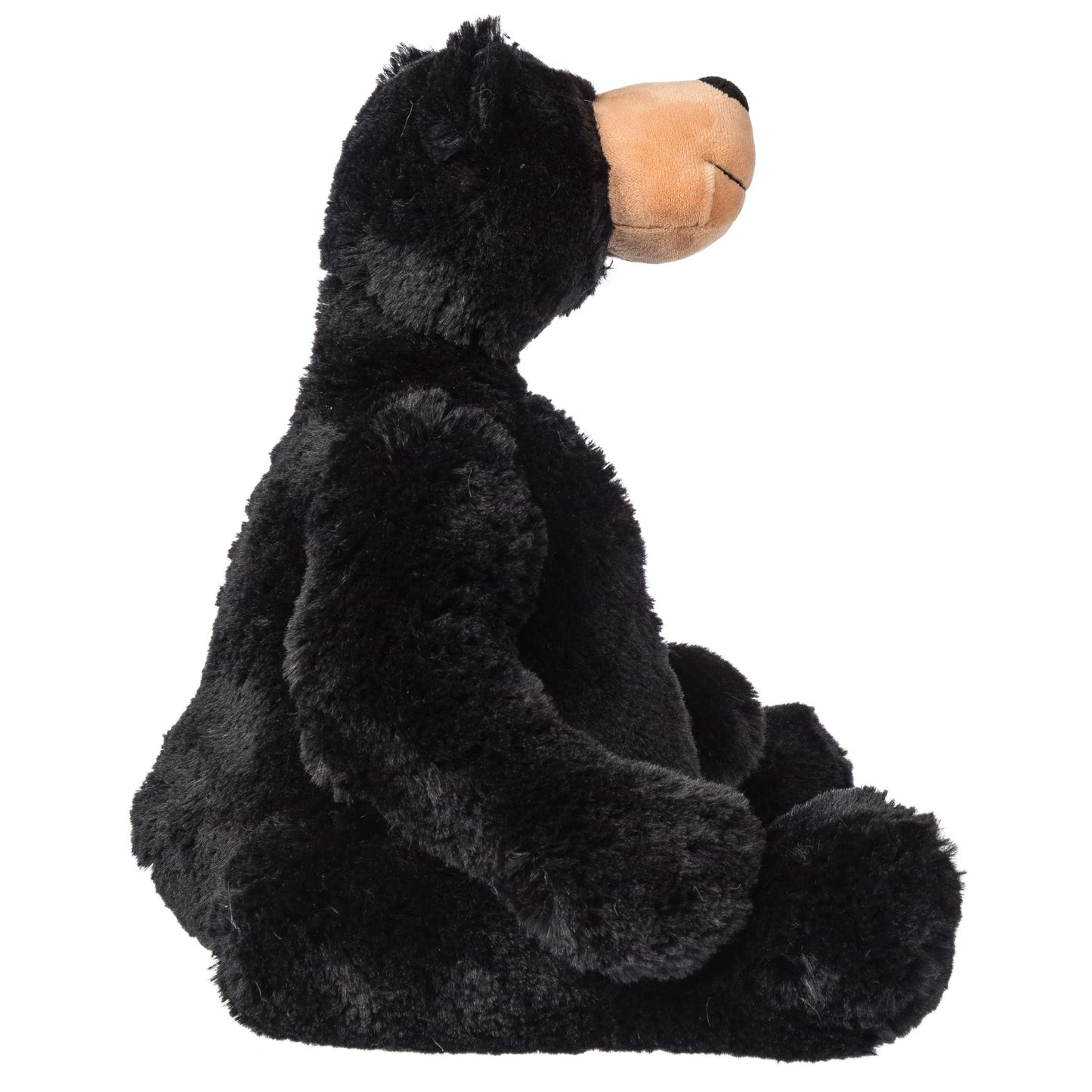 Mary Meyer Teddy Bear Stuffed Animal Soft Toy, 14-Inches, Burly Black Bear