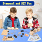 6-in-1 STEM Kits for Kids Age 8-12, Educational STEM Toys for Boys and Girls, Wooden Building Kit for Kids STEM Science Experiments Kit, Ideal