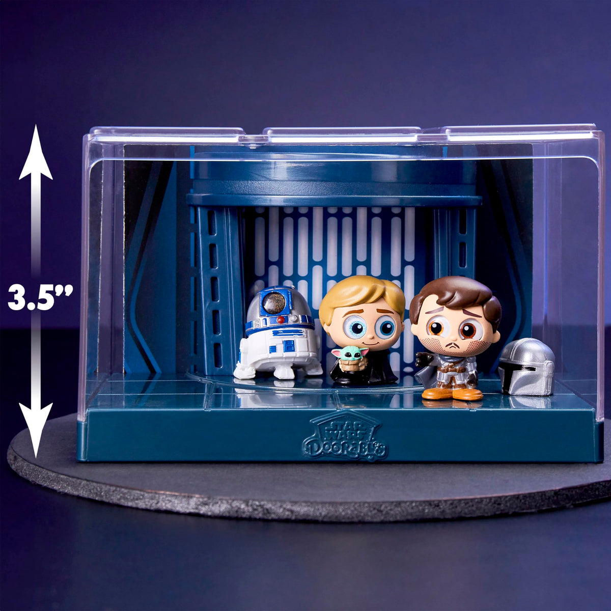 Star Wars™ Doorables Widescreen Moments - Star Wars: THE Mandalorian™, Collectible Figures, Kids Toys for Ages 5 Up by Just Play