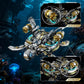 Myth Qholve Mechanical Turtle Building Block with Hand-Crank Gear Motion
