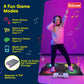 Kidzlane Electronic Dance Mat for Kids 8-12, Wireless Kids' Dance Pad with Bluetooth/AUX, Built-in Music, 5 Challenge Levels, 4 Modes - Interactive