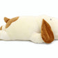 Vintoys Very Soft Dog Big Hugging Pillow Plush Puppy Stuffed Animals Brown 23.5"