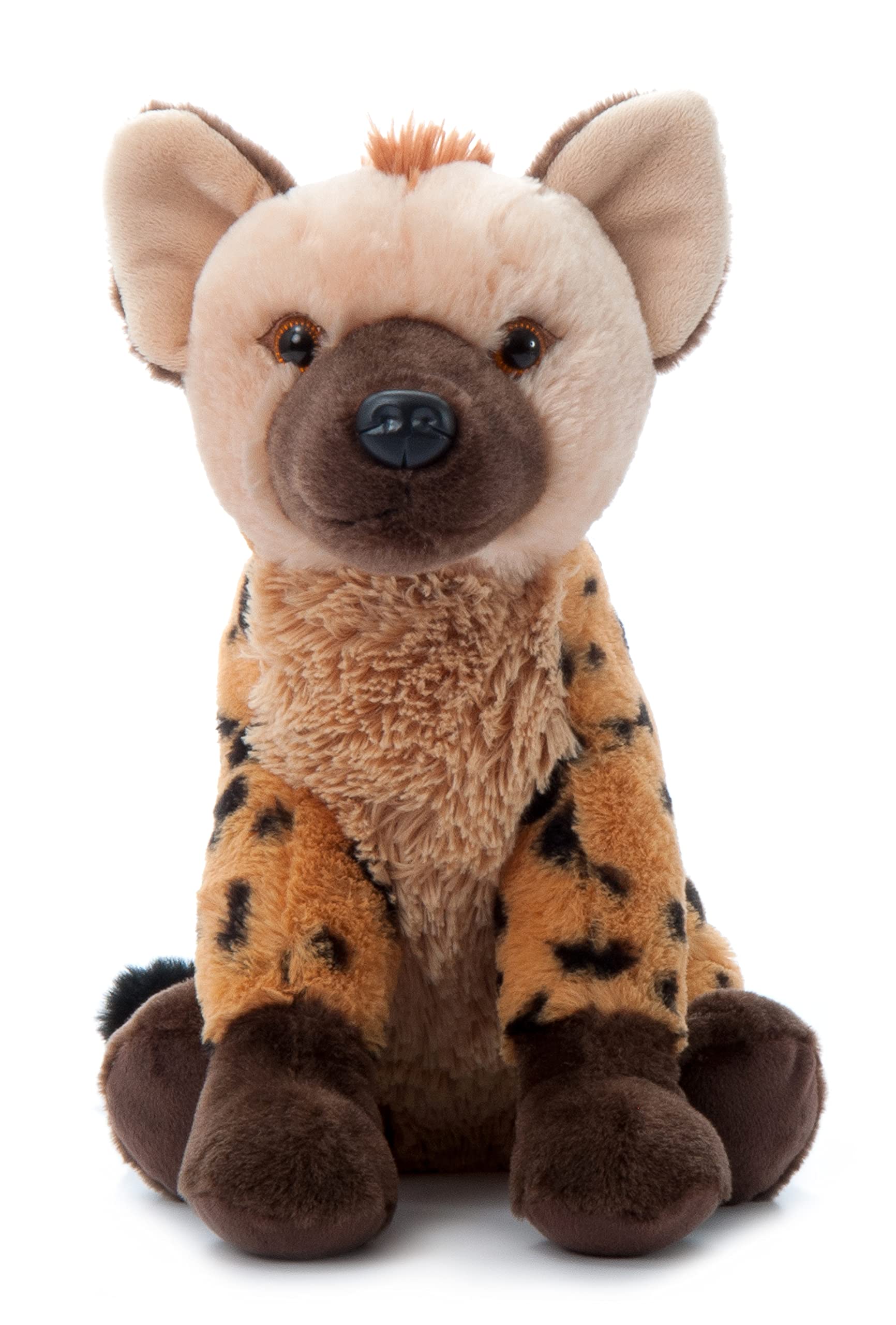 The Petting Zoo Hyena Stuffed Animal, Gifts for Kids, Wild Onez Zoo Animals, Hyena Plush Toy 12 inches