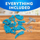 National Geographic Buildable Velociraptor Dinosaur Toy for Kids