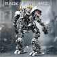 HIGH GODO Ghost Killer Mech Robot Transforming Building Blocks Set for Adults, City Warrior Justice Hero Soldier Mech Model Building Kit, Cool