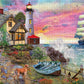 Ceaco - David Maclean - Crashing Waves - 1500 Piece Jigsaw Puzzle - Colorful Puzzle for Adults - Precision-Cut Pieces, Beautiful Artwork, and Hours