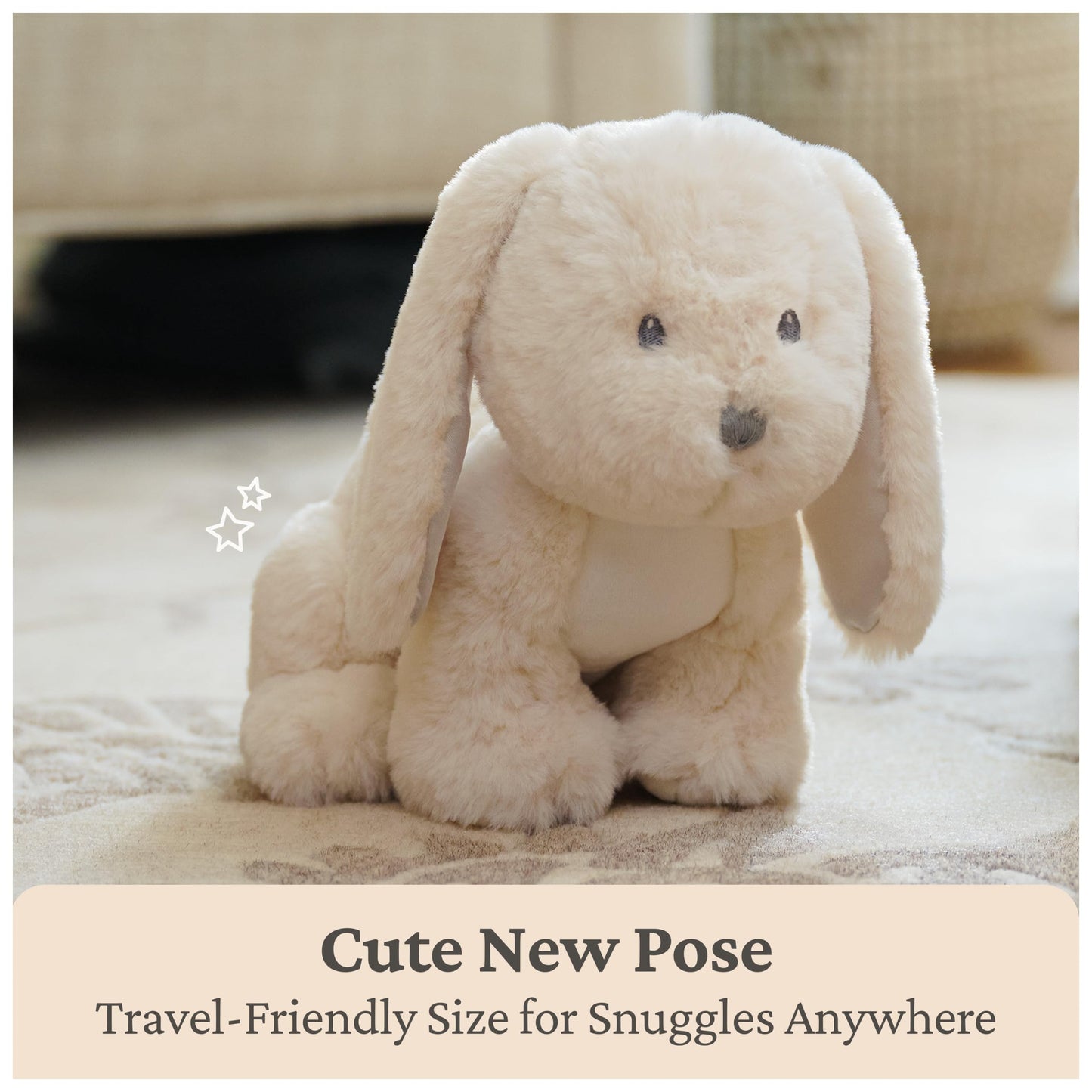GUND Baby Playful Pals Clover Bunny 10-Inch Plush Toy, Ages 0+