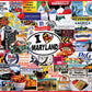 White Mountain 1000 Piece Jigsaw Puzzle The Old Line State, I Love Maryland