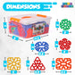 Play Build Interlinks Connector Building Toys, Interlocking Stem Toys for Boys and Girls, Baby and Toddler Toys, Creative Construction Stem Building
