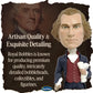 Royal Bobbles Thomas Jefferson, 3rd President of the United States - Founding Fathers Collection - 8.3 Inches Tall - Collectible Bobblehead Statue