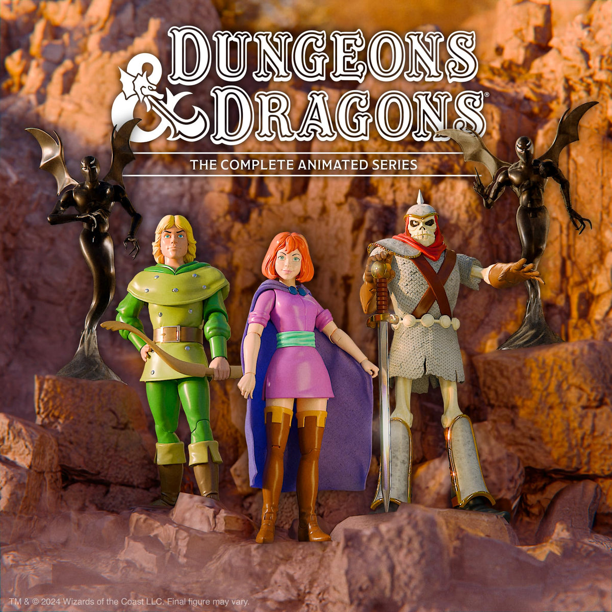 Super7 Dungeons & Dragons Hank the Ranger - 7" Dungeons and Dragons Action Figure with Accessories Vintage Collectibles and Retro Toys