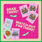 Moose Match Mayhem - by Taco Cat Goat Cheese Pizza - A Wild Adventure, Speed-Matching Card Game! Easy, Fast and Fun for Family Game Night for Kids