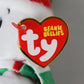 Ty Beanie Bellies (Key Clip) - Brrrnard The Snowman - Soft Plush Stuffed Animal