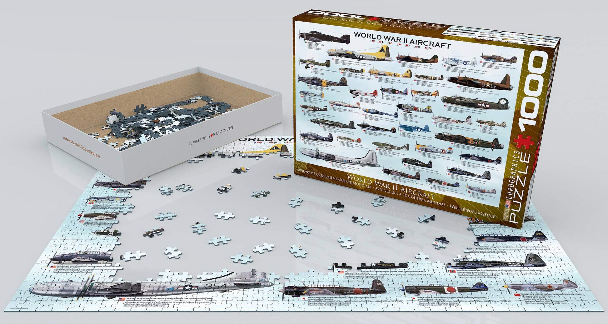 World War II Jigsaw Puzzle - 1,000 pieces