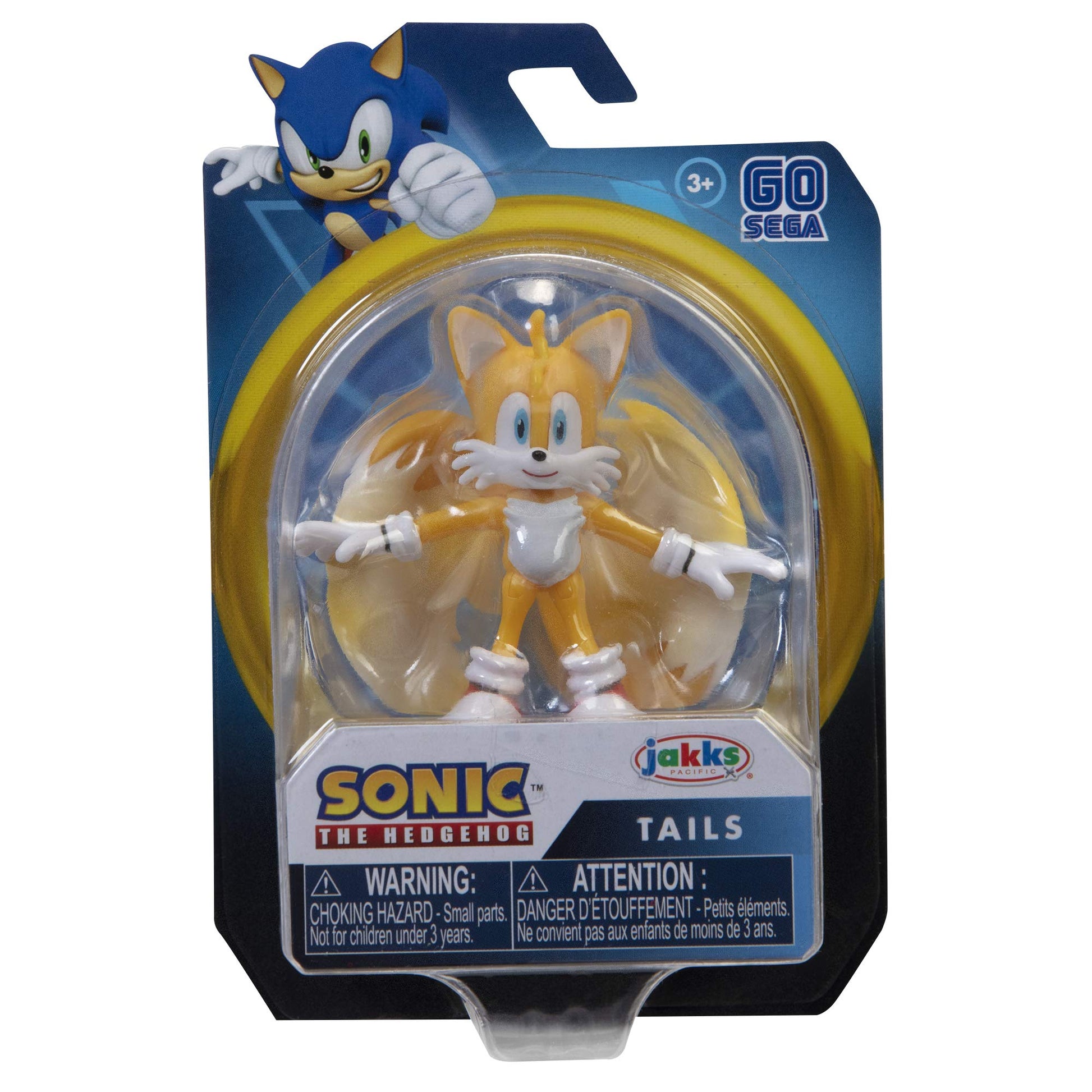 Sonic The Hedgehog 2020 Wave 3 Tails 2.5-Inch Mini Figure [Modern Version]