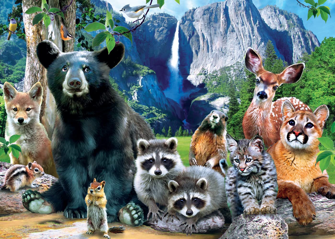 Masterpieces Yosemite National Park Jigsaw Puzzle - 500 Pieces, Nature Theme - Age 14+